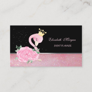 Baby Flamingo Event Planner Visitekaartje