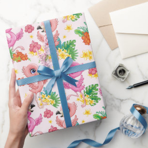 Baby Flamingo's Cadeaupapier