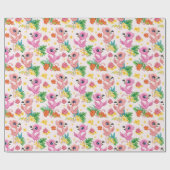 Baby Flamingos Cadeaupapier (Vlak)