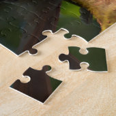 Baby Fledgling Kardinaal Fotografisch Jigzaag Puzz Legpuzzel (Zijkant)