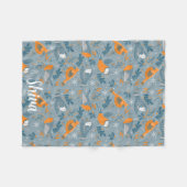 baby fleece Woodland bird fleece blanket Deken (Voorkant (Horizontaal))