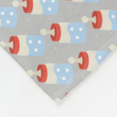 baby fles fleece deken (Hoek)