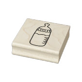 Baby fles rubberstempel (Stempel)