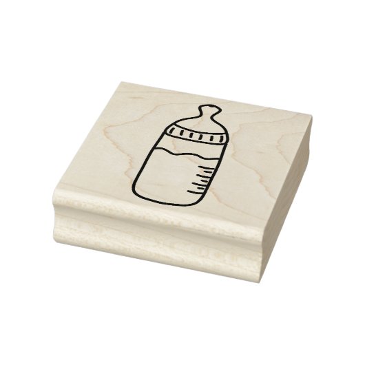 Baby fles rubberstempel (Stempel)