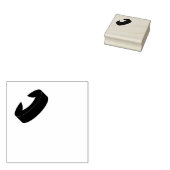 baby fles rubberstempel (Gestempeld)