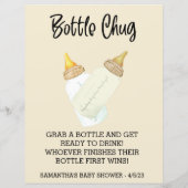 Baby flesje Drink uit gametecho (Achterkant)