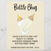 Baby flesje Drink uit gametecho (Voorkant)