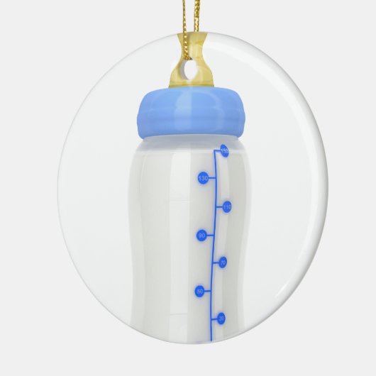 Baby flesje keramisch ornament (Links)