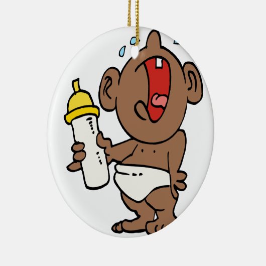 baby flesje keramisch ornament (Rechts)