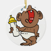 baby flesje keramisch ornament (Voorkant)