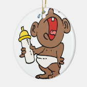 baby flesje keramisch ornament (Links)