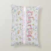 Baby, flesjes en speelgoed voor de Baby Accent Kussen (Achterkant (Verticaal))