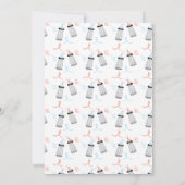 Baby flesjes Geslacht Kaart (Achterkant)