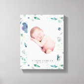baby florfoto bergzomer canvas afdruk (Voorkant)
