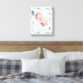 baby florfoto bergzomer canvas afdruk (Insitu (Slaapkamer))