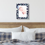 baby florfoto bergzomer canvas afdruk (Insitu (Slaapkamer))