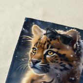 Baby Fluffy Jaguar, Strandlaken (In situ)