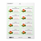 Baby Food Jar label (Full Sheet)