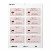 Baby Food Jar label (Full Sheet)