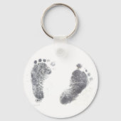 Baby Foot prints Sleutelhanger (Voorkant)