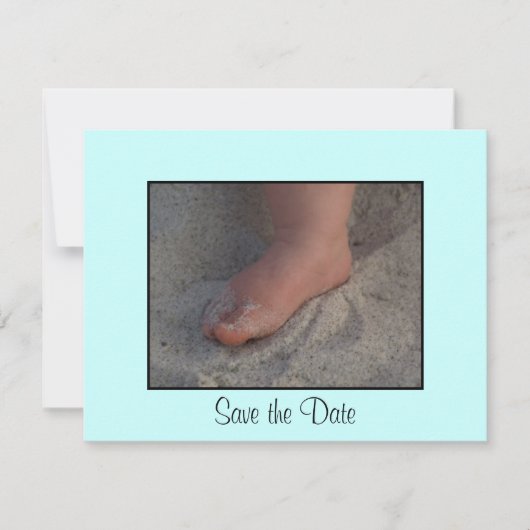 Baby Foot Save The Date (Voorkant)