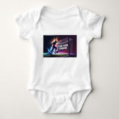 Baby Football Jersey Bodysuit (Voorkant)