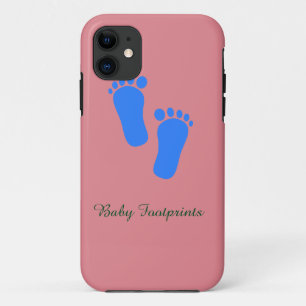 "#Baby #Footprint"#iPhone 5/5S Hoesje