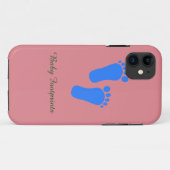 "#Baby #Footprint"#iPhone 5/5S Hoesje (Achterkant (horizontaal))