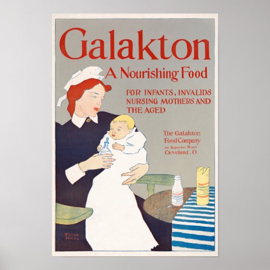 Baby Formule Advertisement Poster (Voorkant)