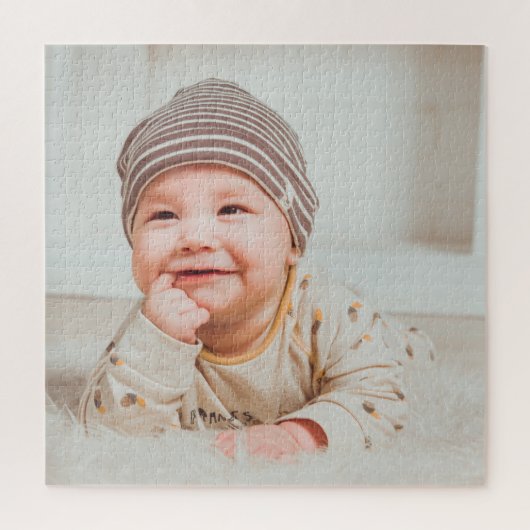 BABY FOTO AAN TE PASSEN LEGPUZZEL (Verticaal)