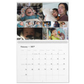 Baby Foto aangepast agenda Kalender (Feb 2027)