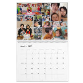 Baby Foto aangepast agenda Kalender (Mar 2027)