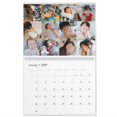 Baby Foto aangepast agenda Kalender (Jan 2027)