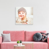 BABY FOTO AANPASBAAR  CANVAS AFDRUK (Insitu (Woonkamer))