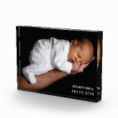 Baby foto acryl fotoblok (Rechts)