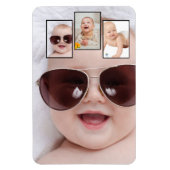 Baby Foto Afbeelding Montage Magneet (Verticaal)