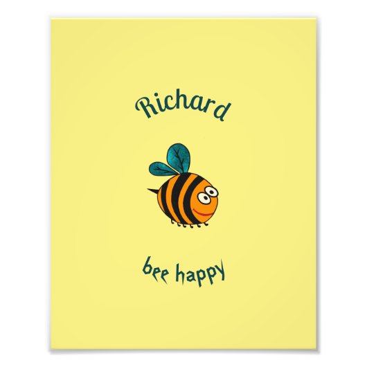 Baby Foto Afdruk (Voorkant)