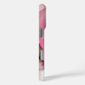 Baby Foto Baby Stats Roze Ooievaar Case-Mate iPhone Case (Achterkant / Rechts)