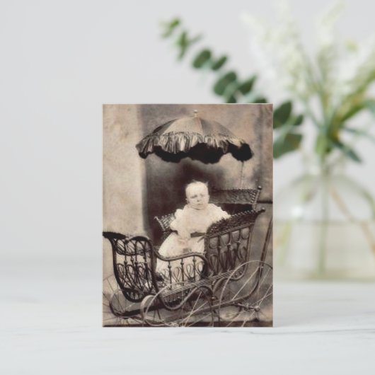 Baby foto Briefkaart (Staand voorkant)