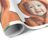 Baby Foto Cadeaupapier (Rol Hoek)