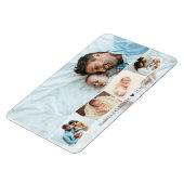 Baby Foto collage Zigzag Photo Strip Magnet Magneet (Linkerzijde)