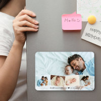 Baby Foto collage Zigzag Photo Strip Magnet
