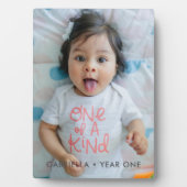 Baby Foto Draaien Een Fotoplaat (voorkant)