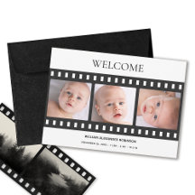Baby Foto Elegant Filmstrip Classy Birth