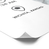 Baby Foto en statistieken Poster (Hoek)