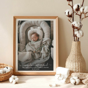 Baby Foto Geboorte Aankondiging