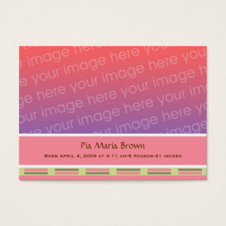 Baby Foto Geboorte Aankondigingen