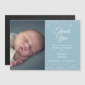 Baby Foto Hartelijk Dank Geboorteaankondiging (Voorkant / Achterkant)