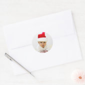Baby Foto Kerst sticker (Envelop)