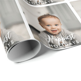 Baby Foto maakt Feestdagen op Aangepast Cadeaupapier